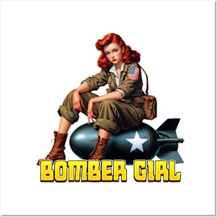 BOMBERGIRL Posters and Art